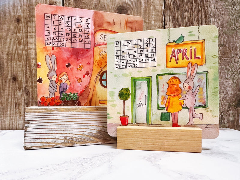 2026 Refillable Desk Block Calendar ALL SIZES