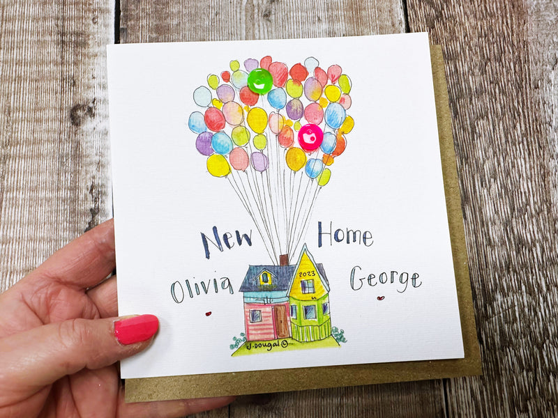 “New Home" Card - Personalised