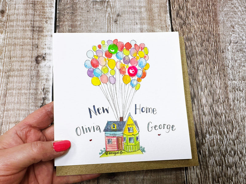 “New Home" Card - Personalised