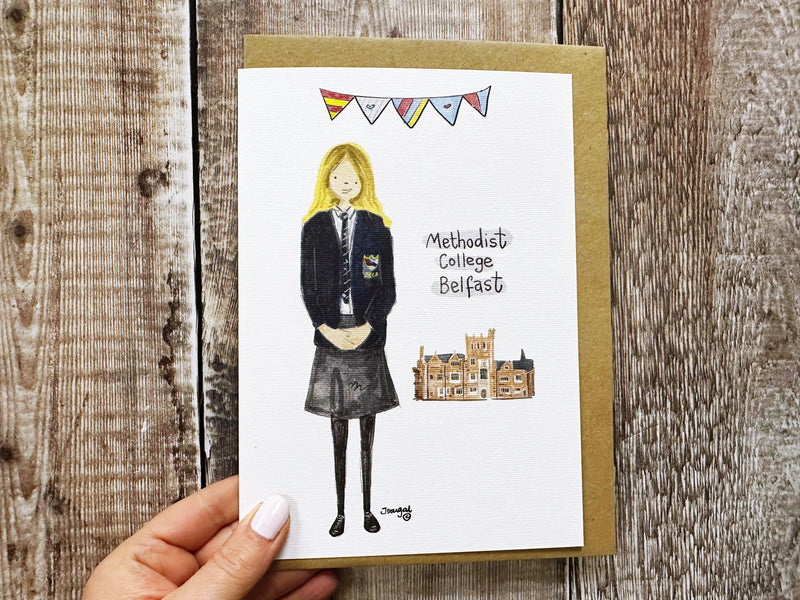A5 Secondary School Personalised Card/Print