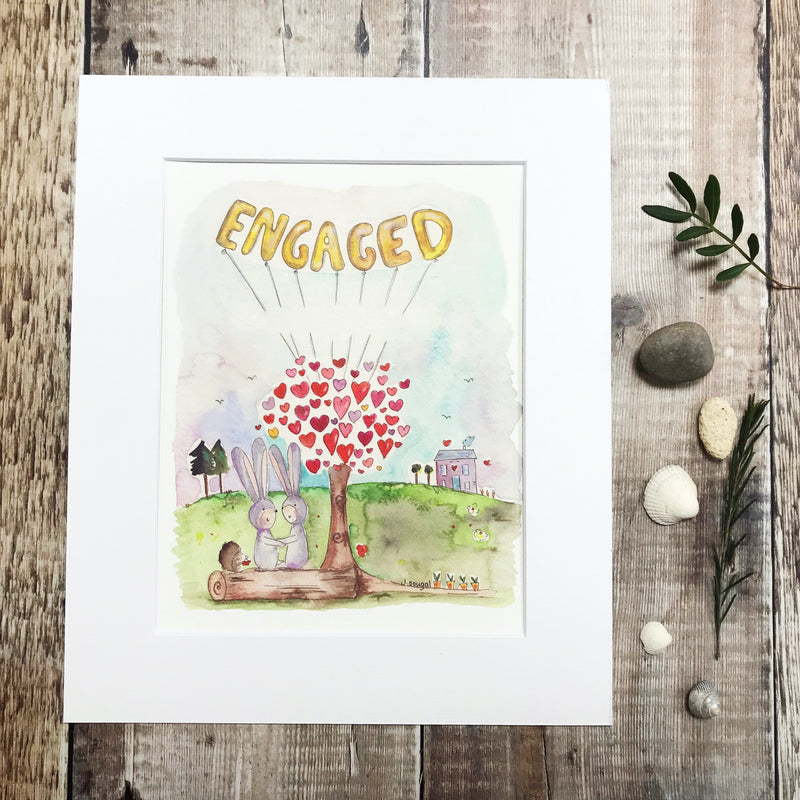 "Engaged Balloons"