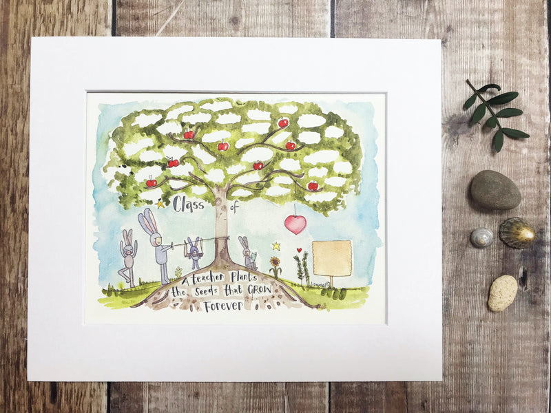 "Classroom Tree" Print