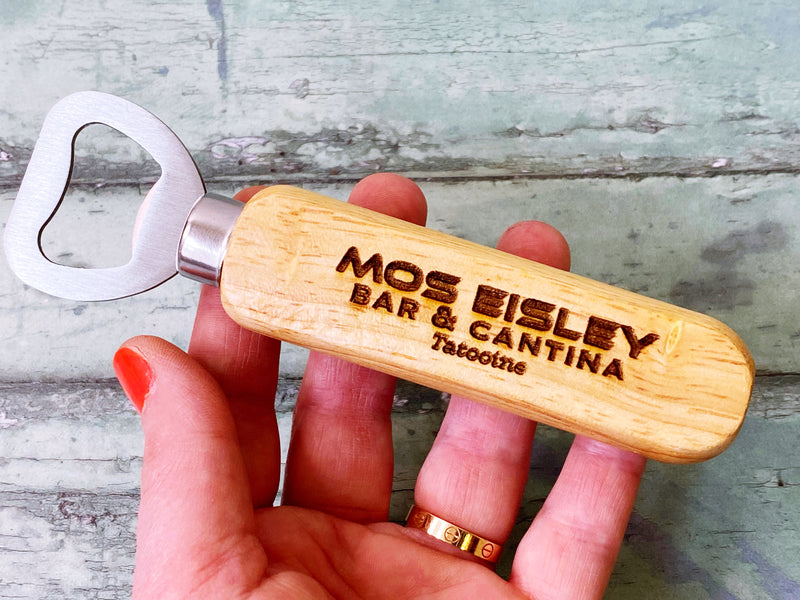 Mos Eisley Bar & Cantina Wooden Bottle Opener