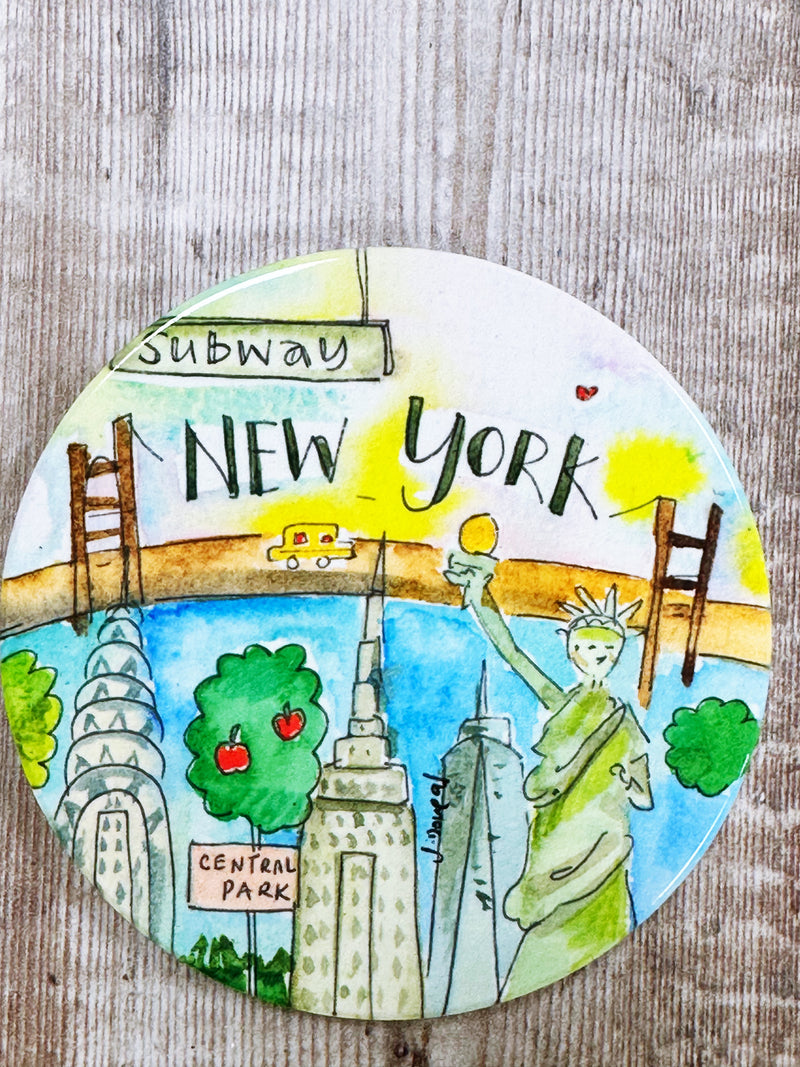 New York Ceramic Coaster