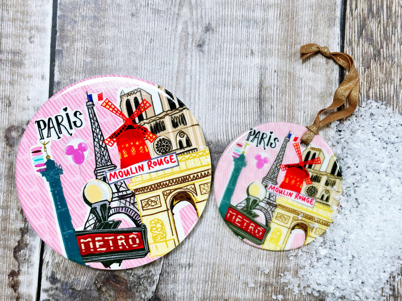 Paris Pink Ceramic decoration