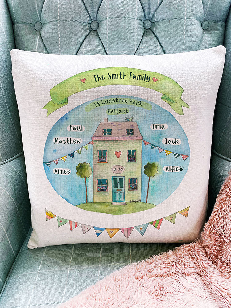House Personalised Cushion