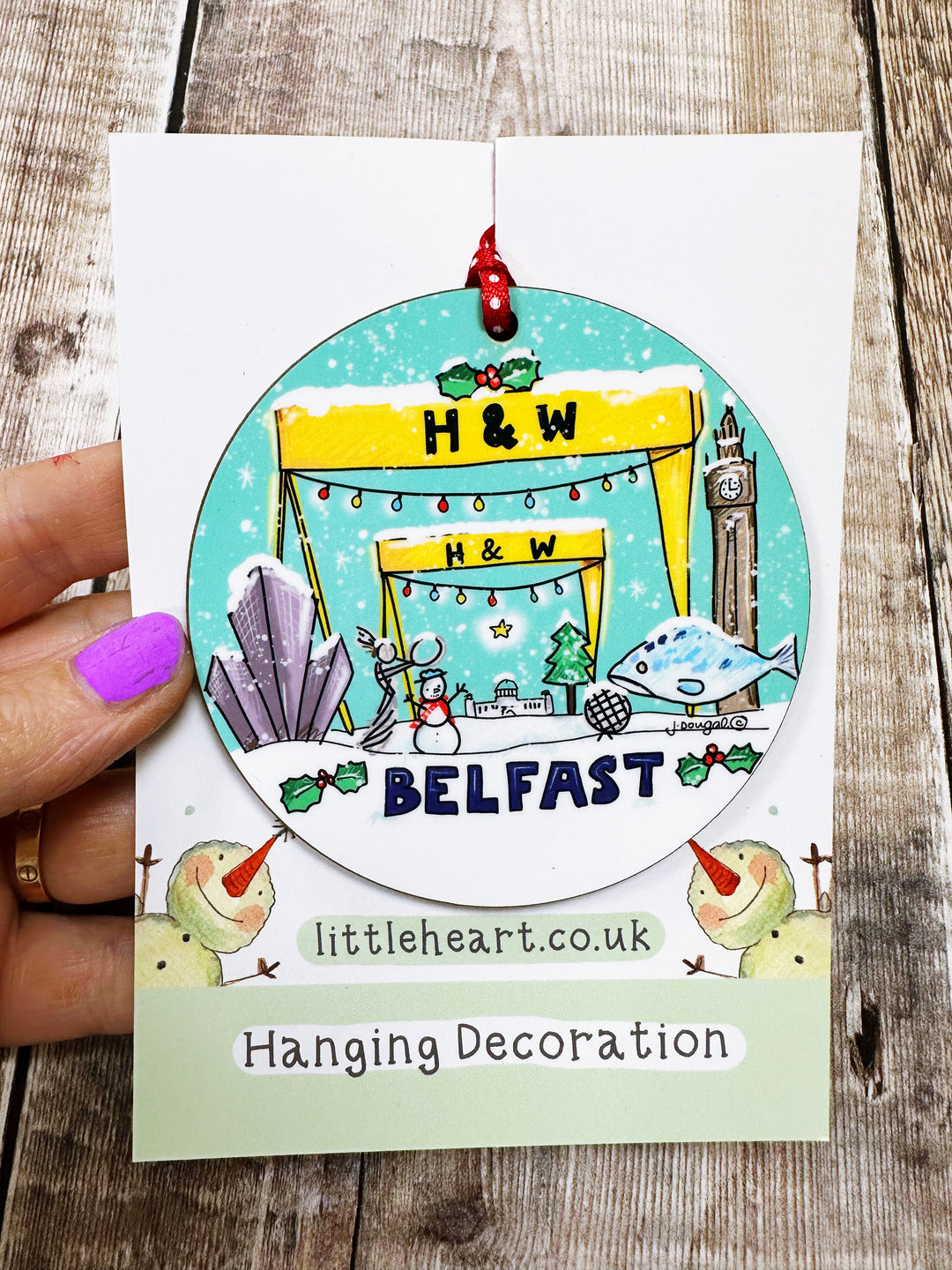 Little Belfast Christmas Decoration