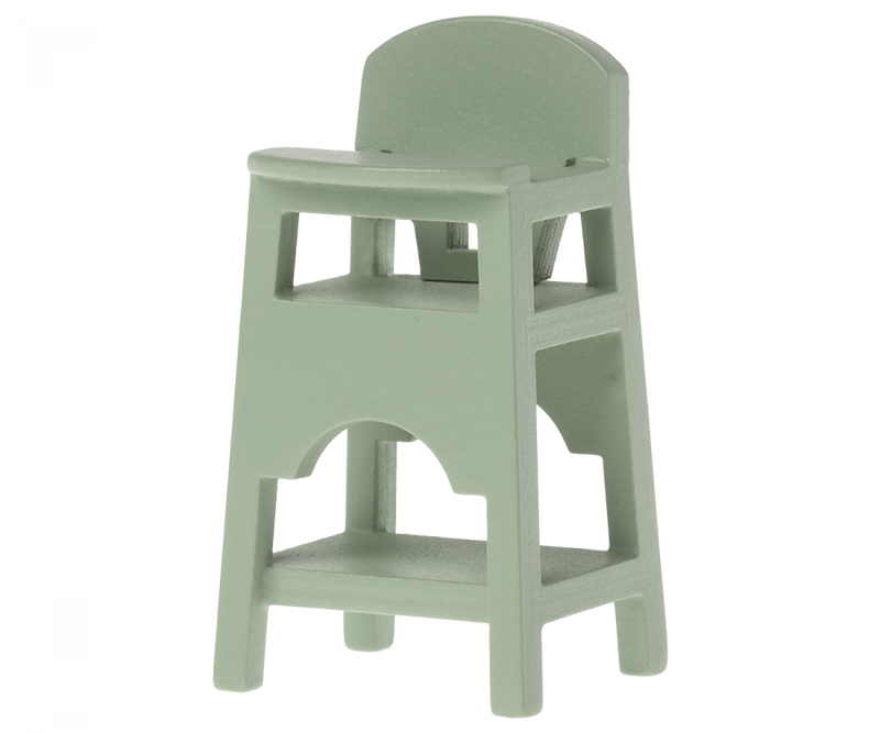 Maileg High Chair Mouse - Mint