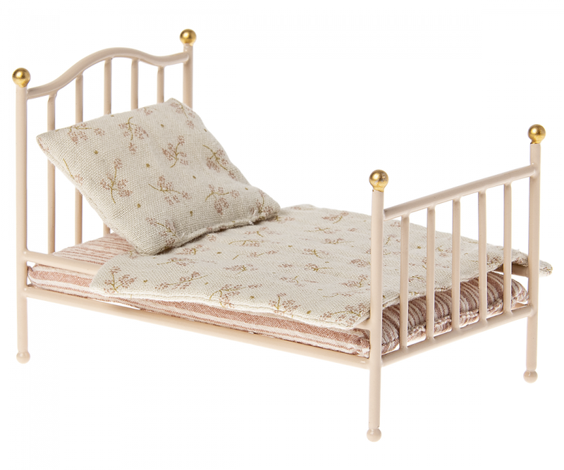 Maileg Vintage Bed for Mouse - rose
