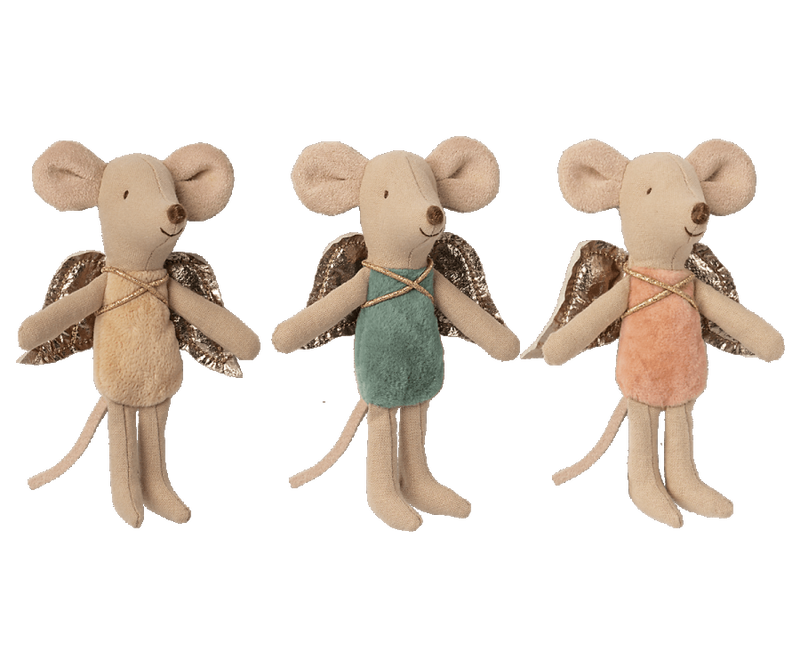 Maileg Angel Mouse - 3 assorted colour ways.