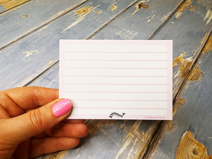 Little Flower Pretty Cute Study Flash Cards pack (approximately 40)