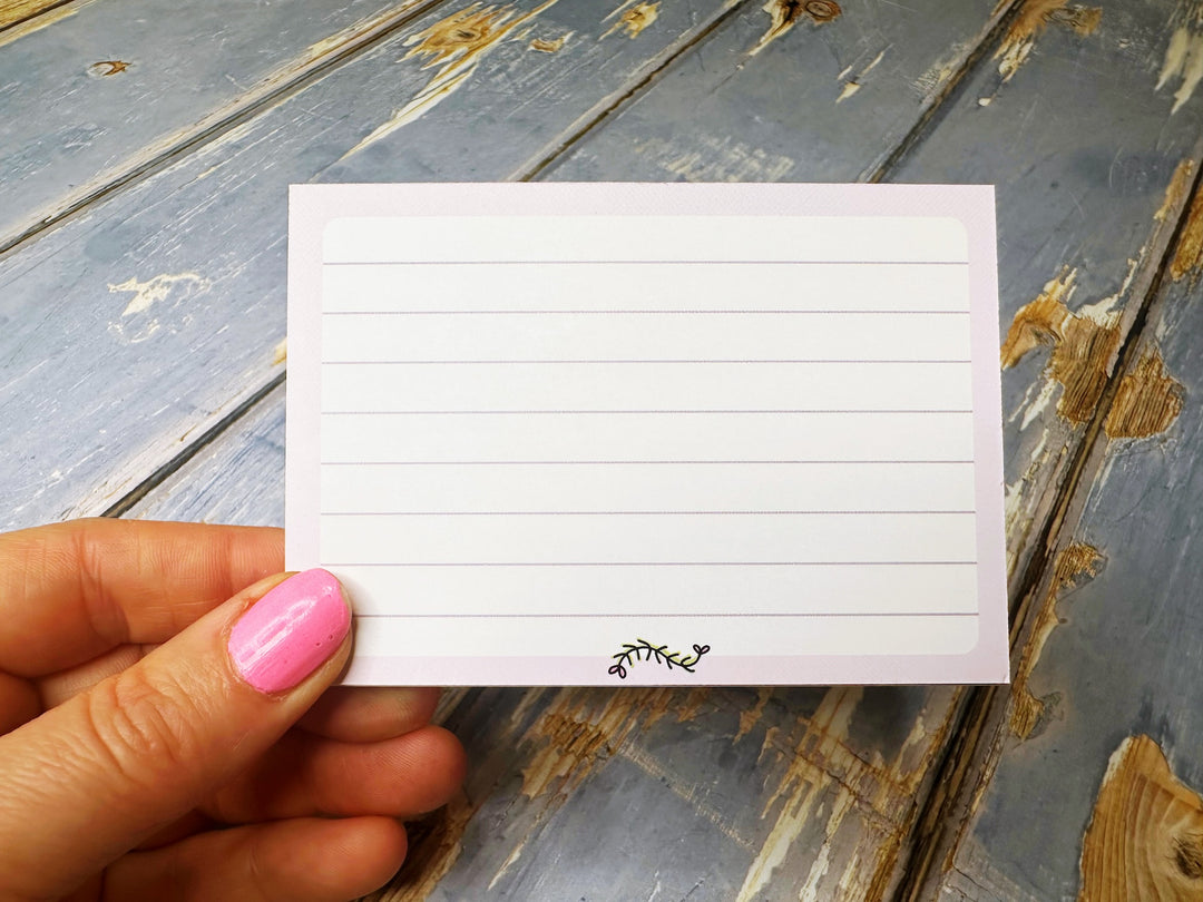 Little Flower Pretty Cute Study Flash Cards pack (approximately 40)