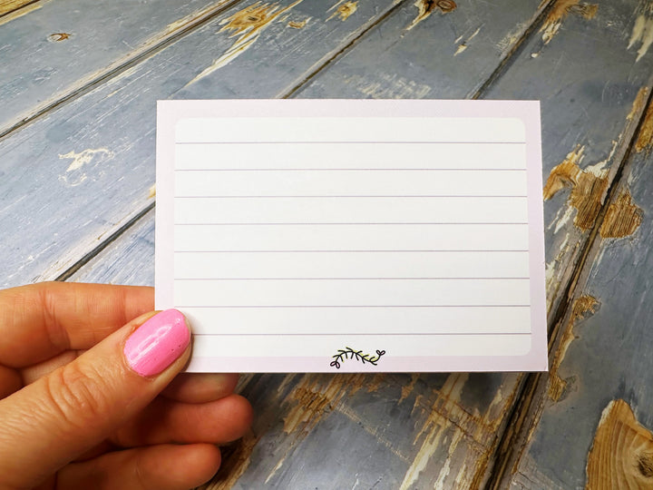 Little Flower Pretty Cute Study Flash Cards pack (approximately 40)