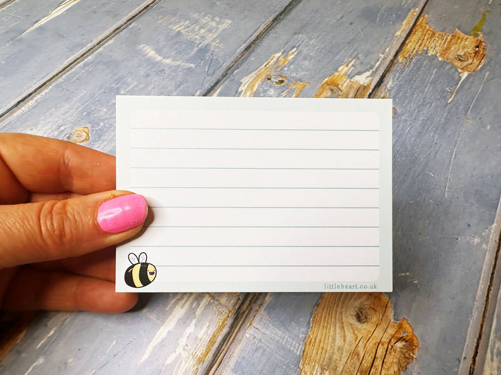 Bumble Bee Pretty Cute Study Flash Cards pack (approximately 40)