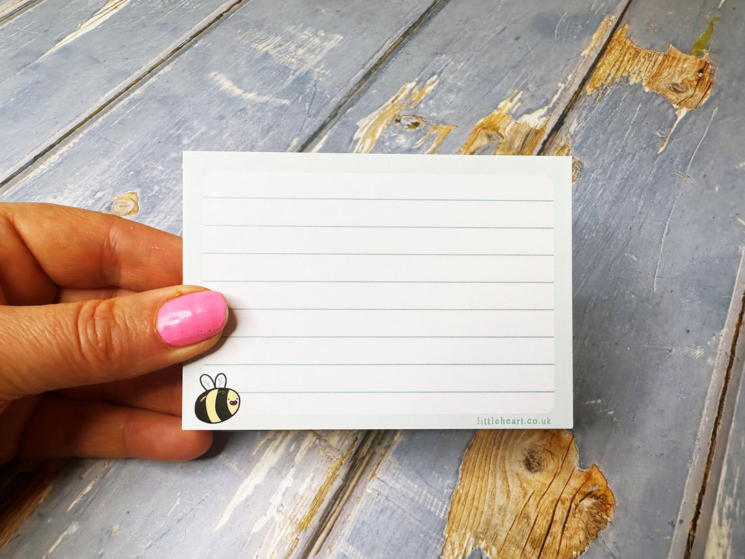 Bumble Bee Pretty Cute Study Flash Cards pack (approximately 40)