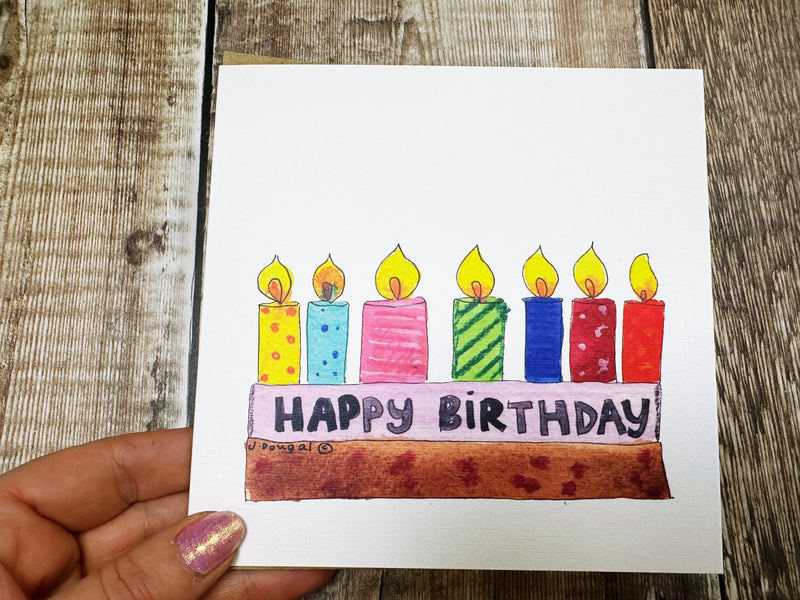 Birthday Candles Card