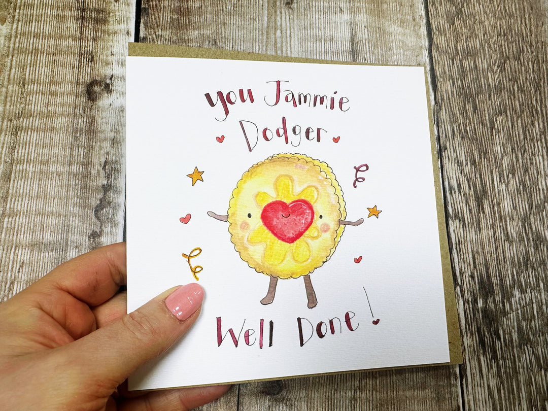 Well Done you Jammie Dodger - Personalised