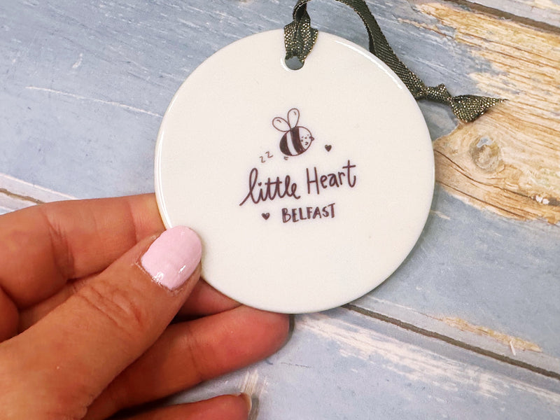 You make the world a better Place Ceramic Hanging Decoration