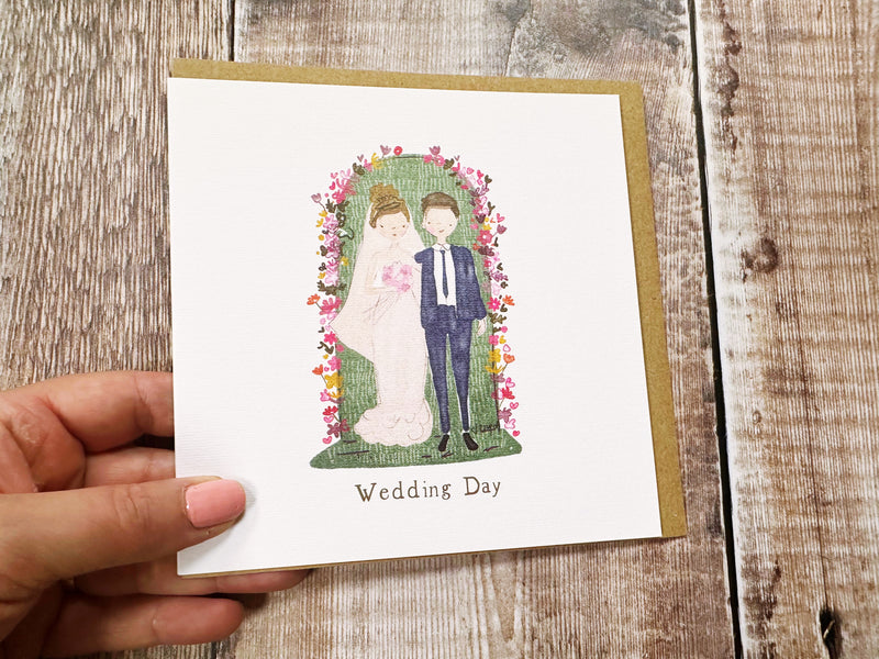 Wedding Couple Card- Personalised