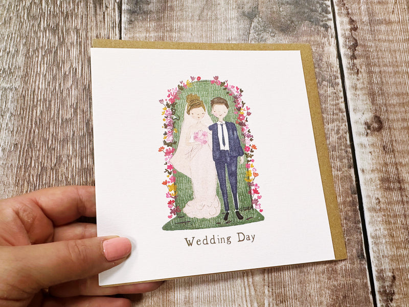 Wedding Couple Card- Personalised