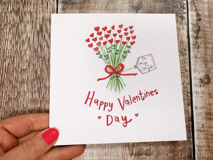 Be my Valentine, to my wife- personalised