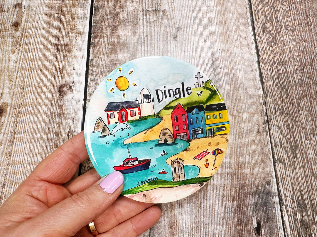 Dingle Ireland Ceramic Coaster New