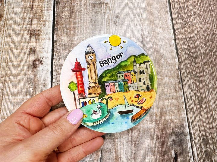 Bangor Northern Ireland Ceramic Coaster New