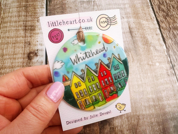 Whitehead Houses Ceramic Hanging Decoration