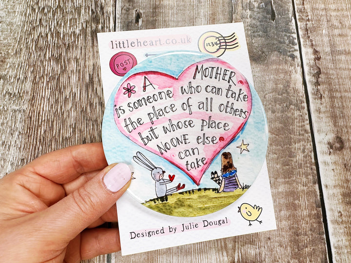 Mother can take the place of no Other Ceramic Coaster