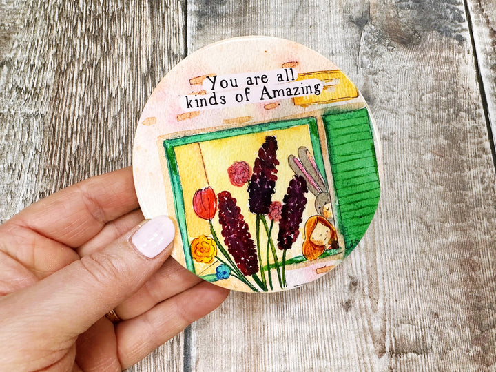 You are all kinds of Amazing Ceramic Coaster