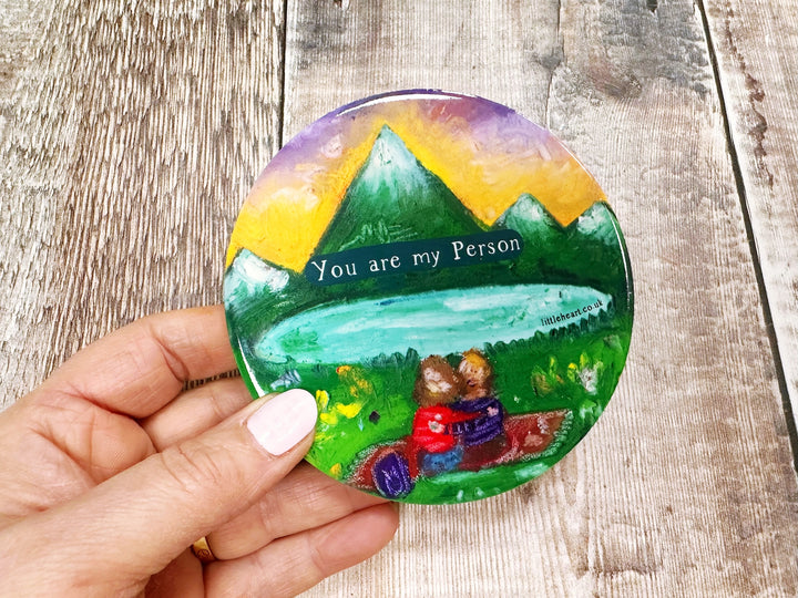 You are my Person Ceramic Coaster