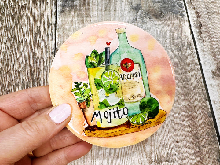 mojito Ceramic Coaster