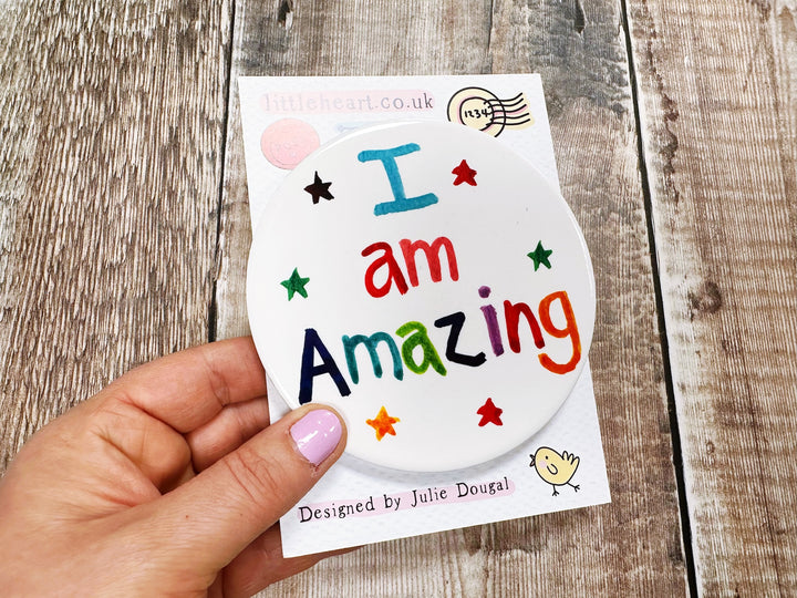 I am amazing cute ceramic coaster