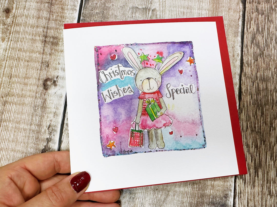 Christmas Wishes Special Personalised Christmas Card