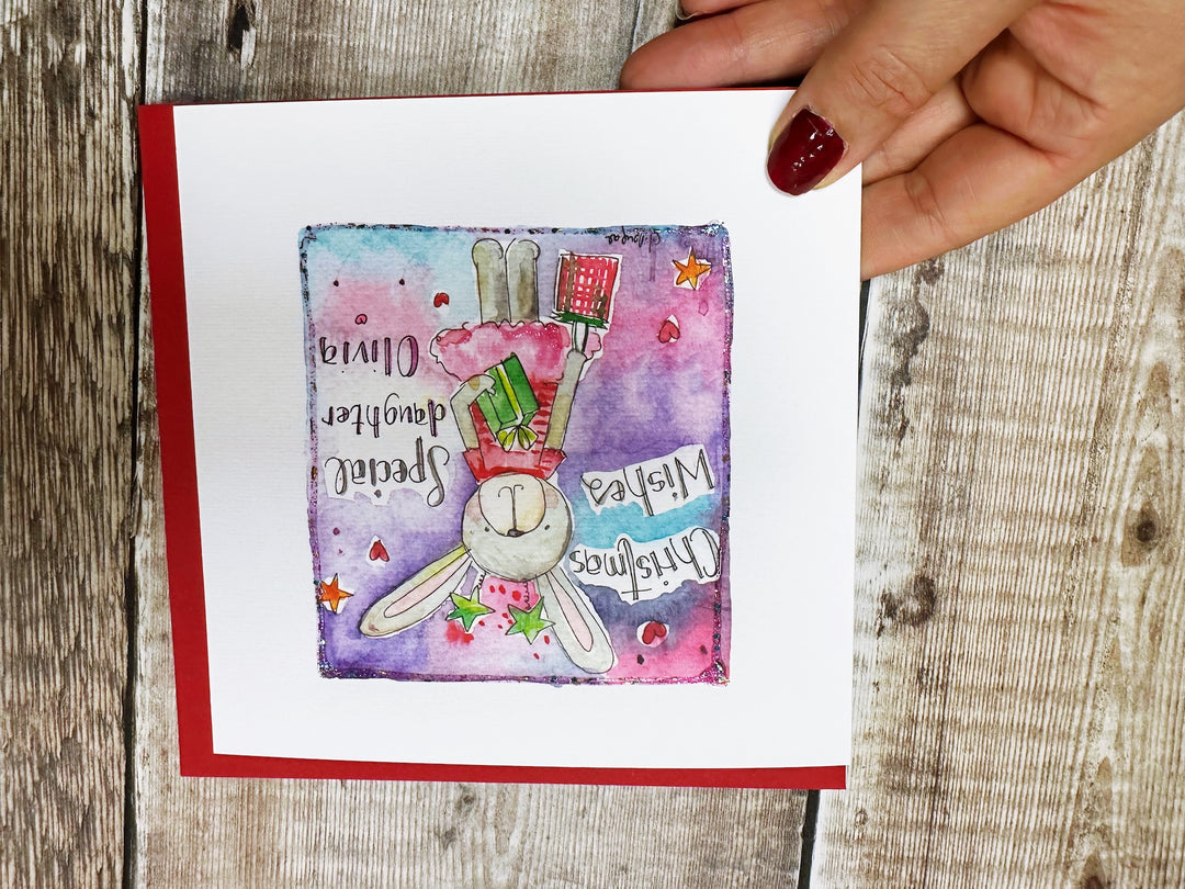 Christmas Wishes Special Personalised Christmas Card