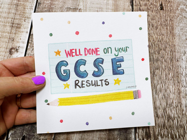 |Well done on your GCSE&