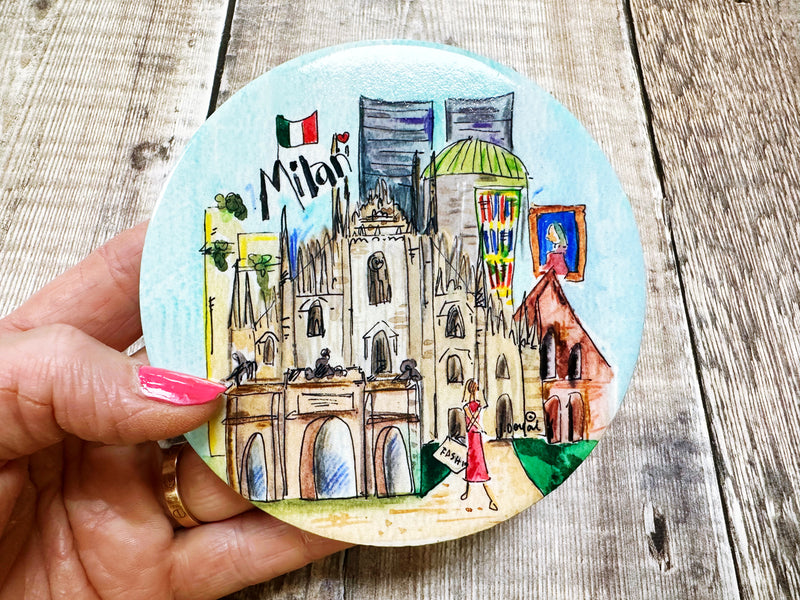 Milan Ceramic Coaster