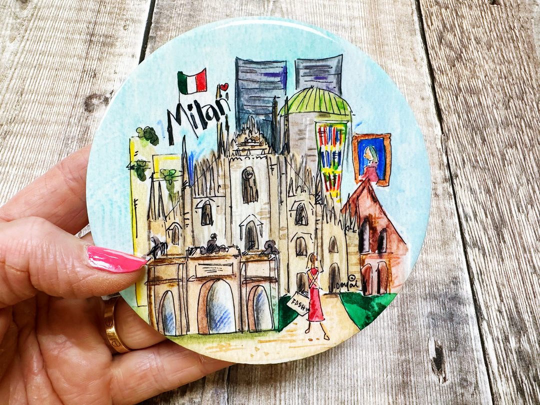 Milan Ceramic Coaster