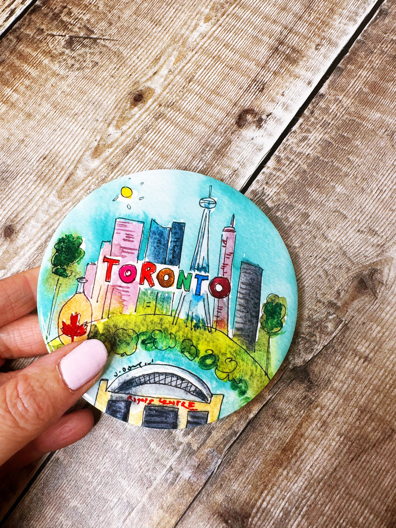 Toronto Canada Ceramic Coaster