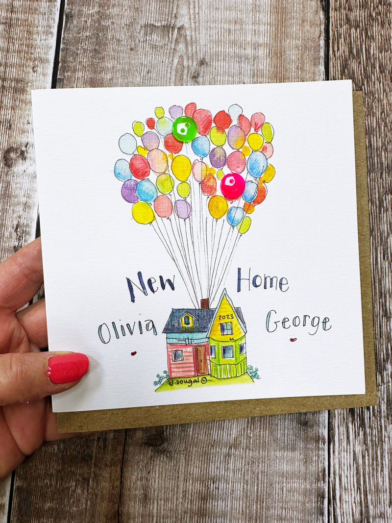 “New Home" Card - Personalised