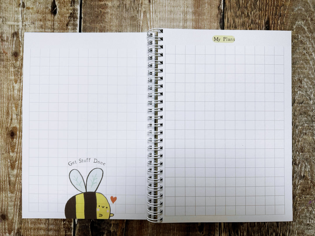 A5 Ring bound Wizard of Oz Notebook or Planner