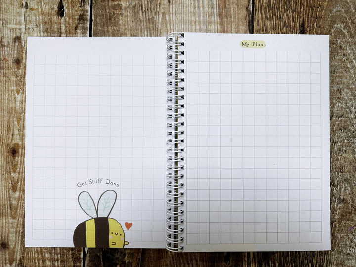 A5 Ring bound Wizard of Oz Notebook or Planner