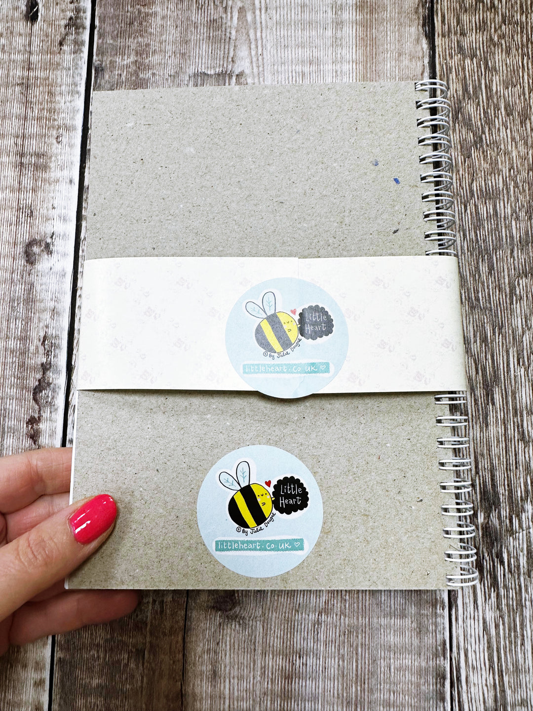 A5 Ring bound Not all who wander are lost Notebook or Planner