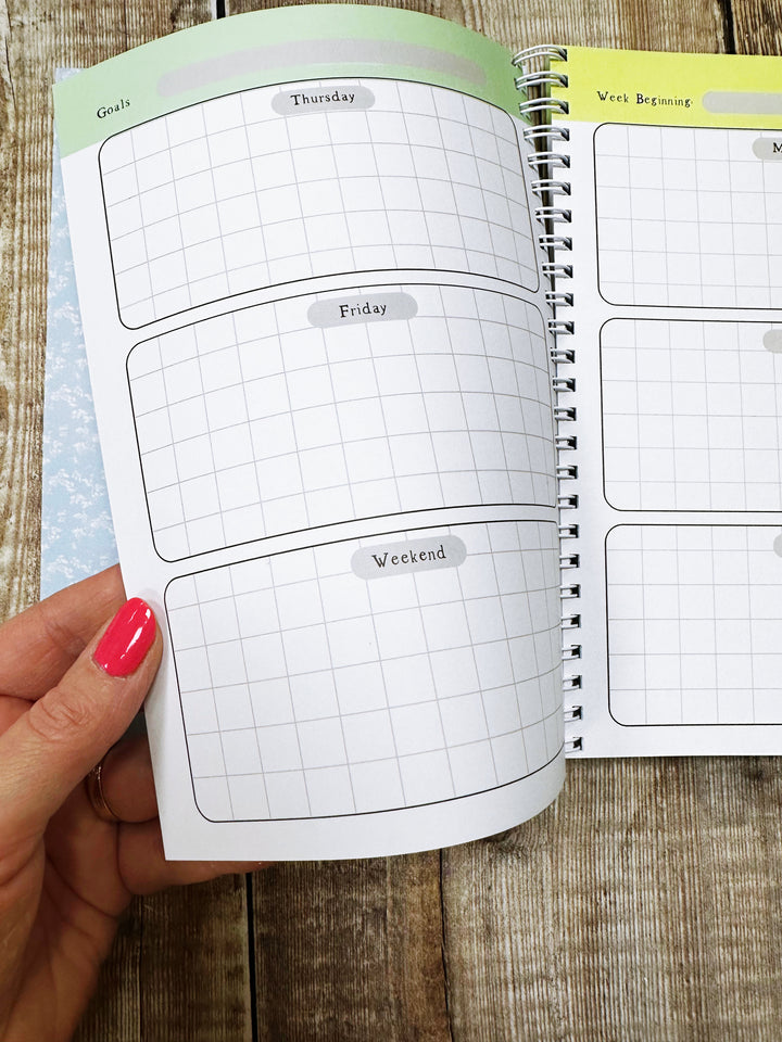 A5 Ring bound Not all who wander are lost Notebook or Planner