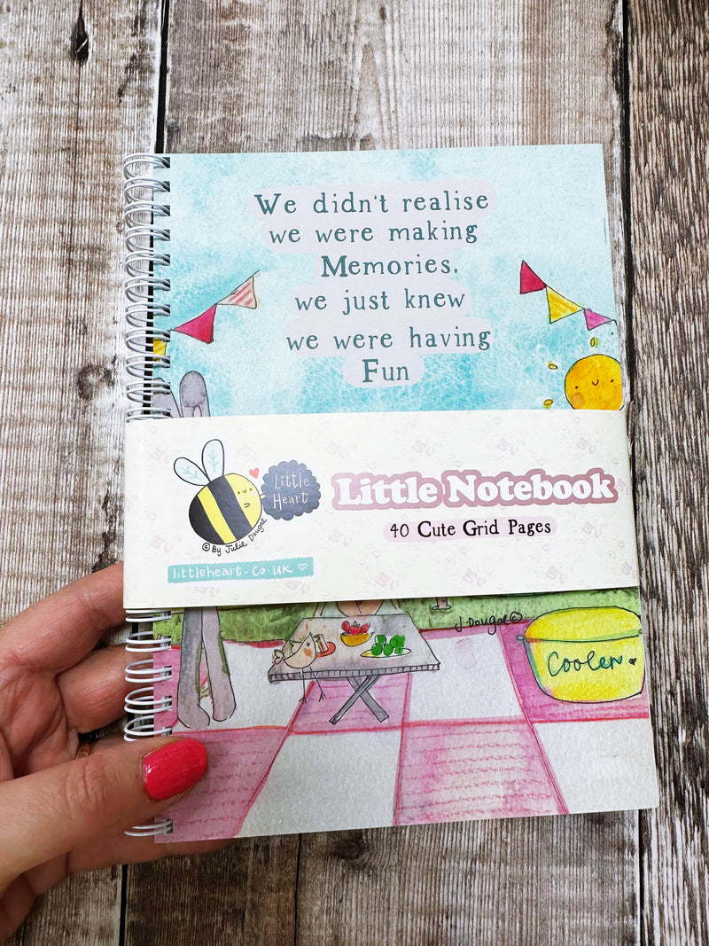 A5 Ring bound Making Memories Notebook or Planner