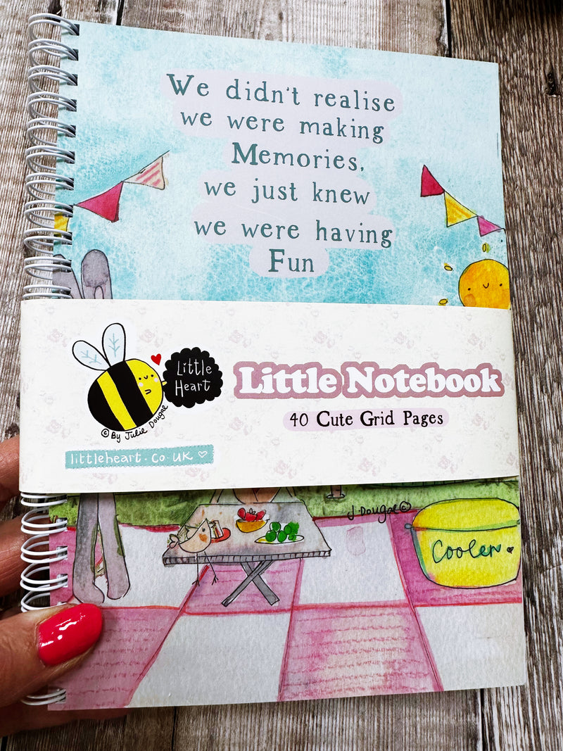 A5 Ring bound Making Memories Notebook or Planner