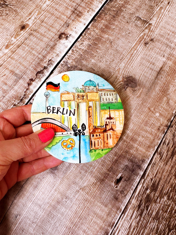 Berlin Germany Ceramic Coaster