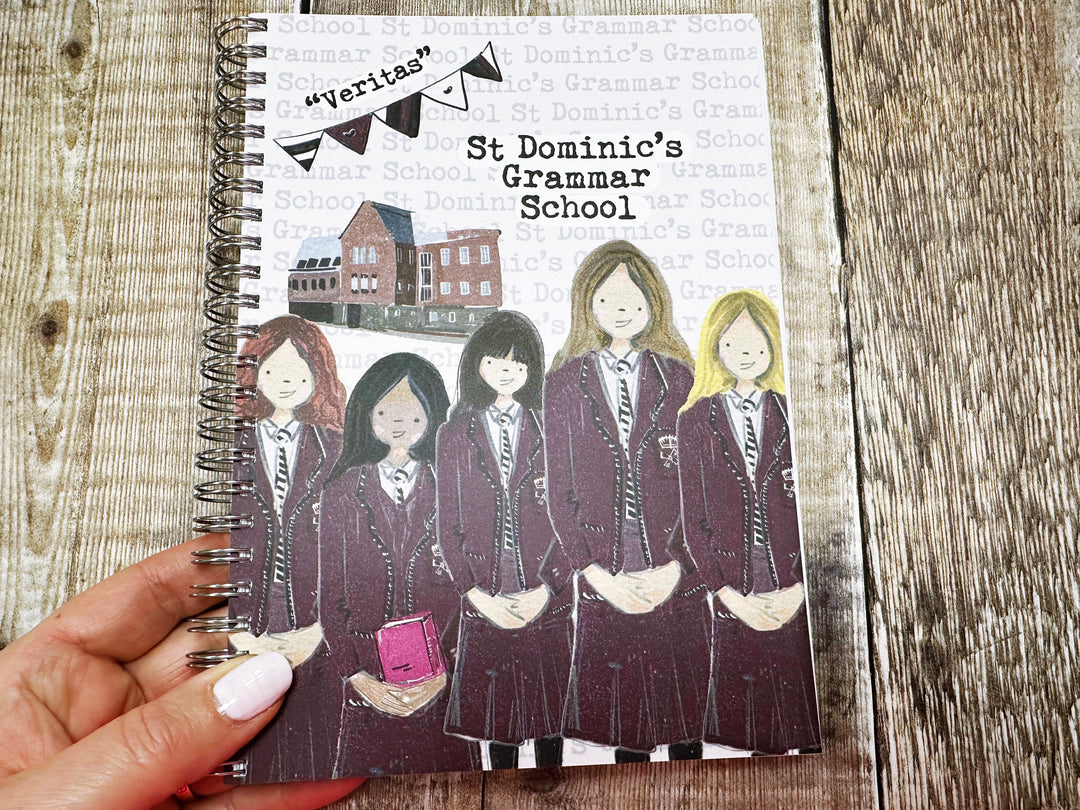 A5 Secondary School Notebook or Planner