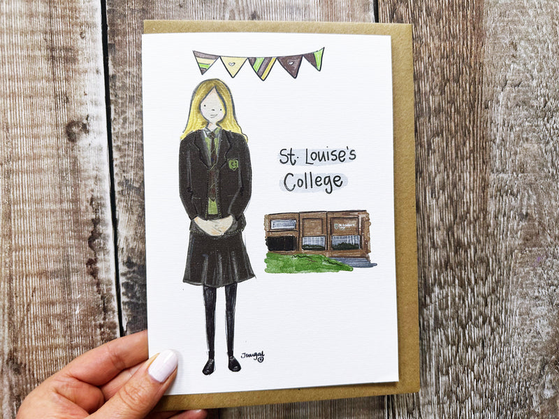 A5 Secondary School Personalised Card/Print