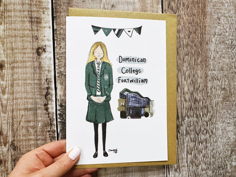 A5 Secondary School Personalised Card/Print